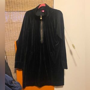 VGUC XXL Lilly Pulitzer long sleeve velour dress